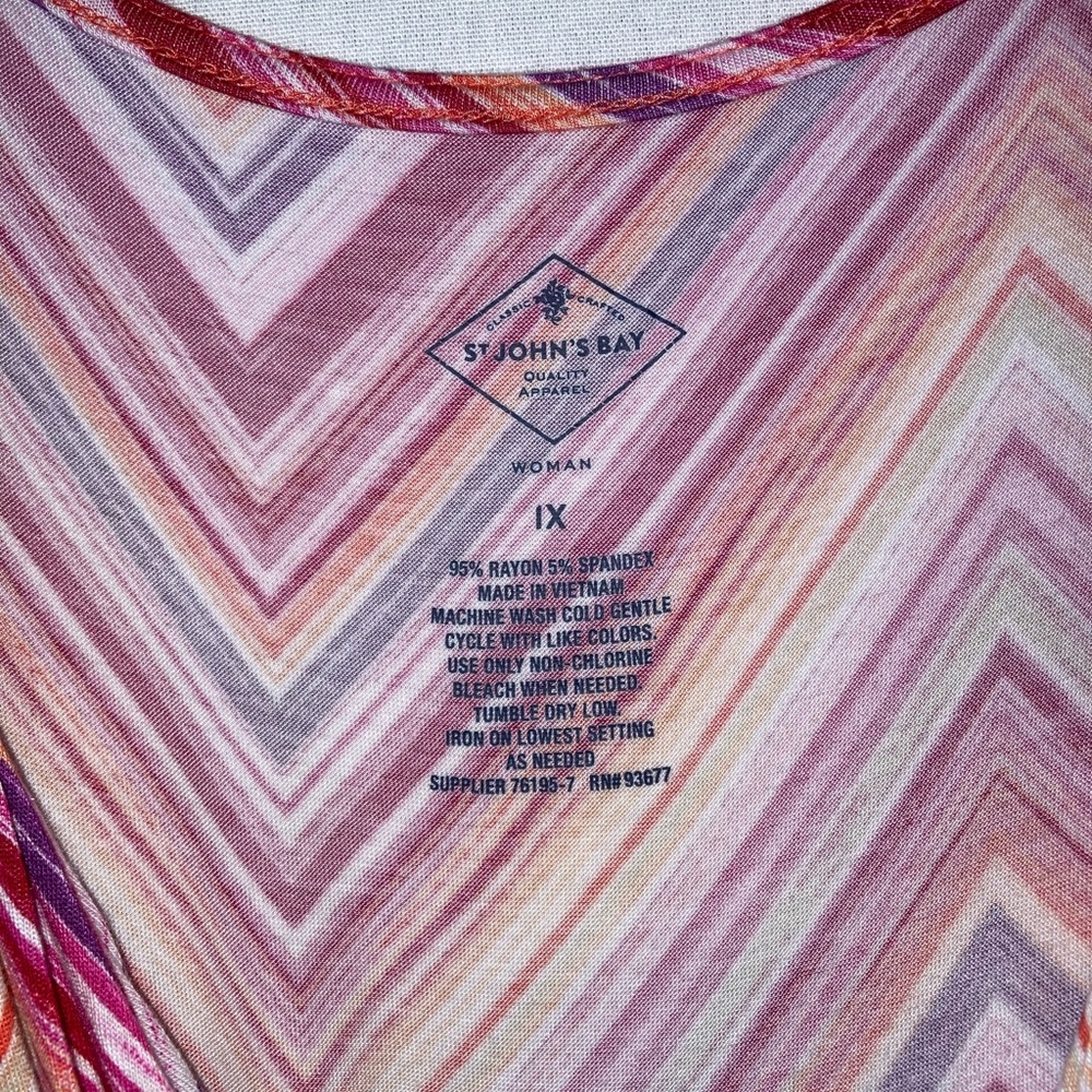 St. John ‘s Bay 1X Maxi Dress - Picture 3 of 5